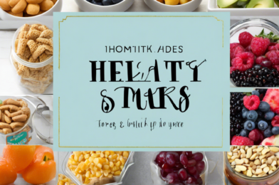 Healthy Snack Ideas for Work and Home